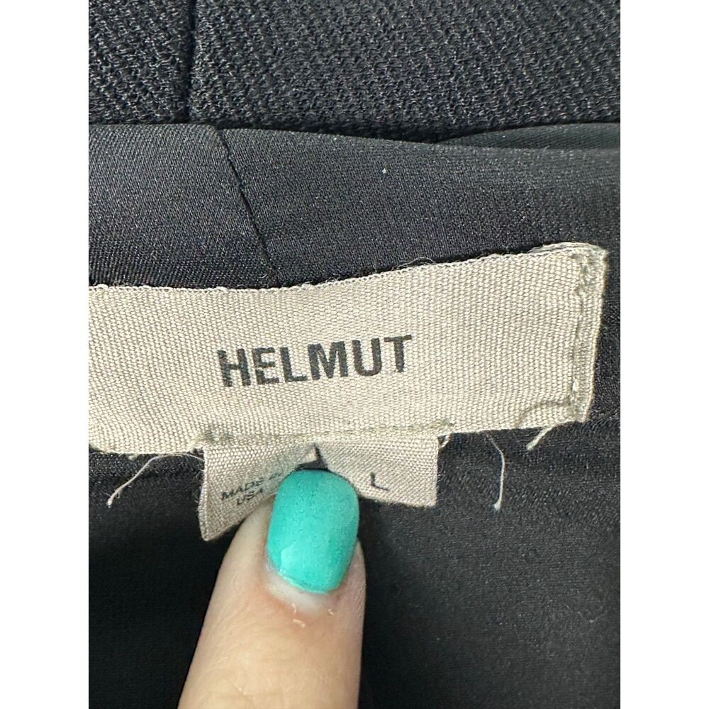 Helmut Lang Black Fitted Single Button Blazer Siz… - image 5